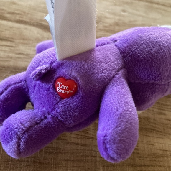 π©· HOST PICK π©· Care Bear American Greeting 2017 Share Bear Mini Bear NWT - Picture 3 of 5